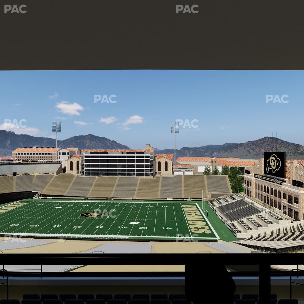 Folsom Field - Section 577 Seat View
