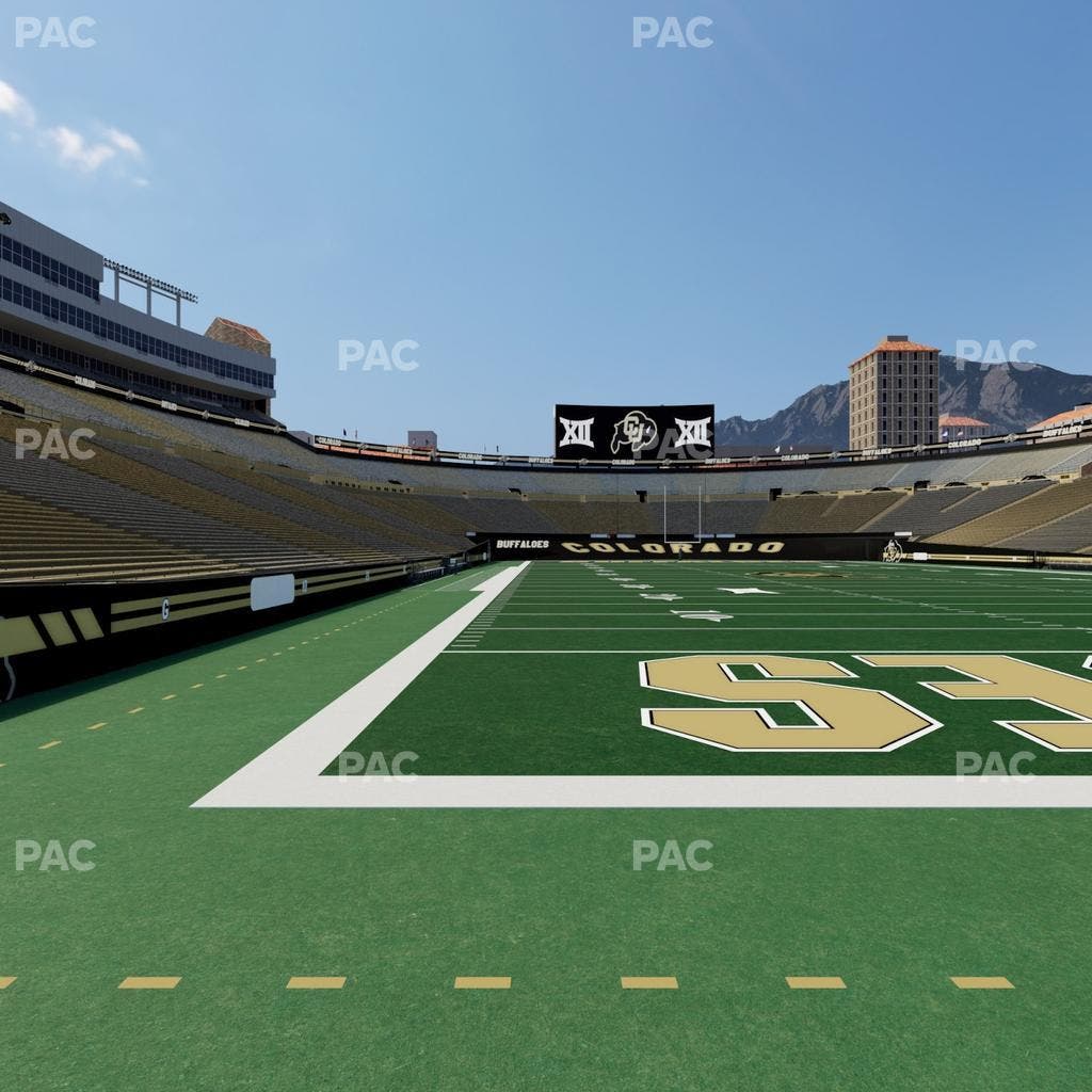 Folsom Field - Section Loge Box 140 Seat View