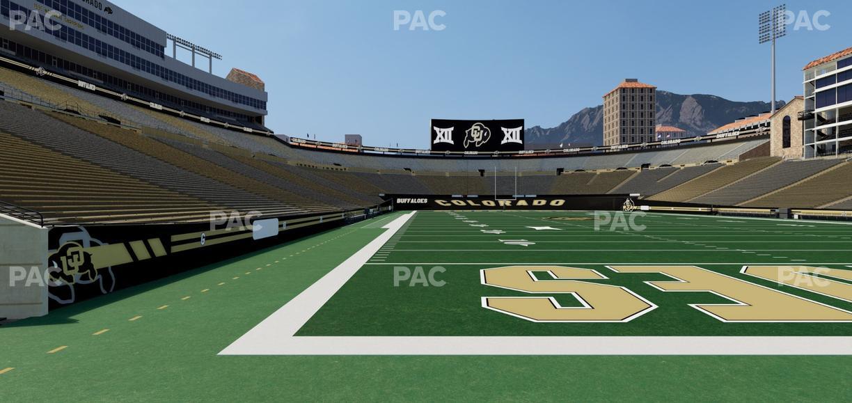 Folsom Field - Section Loge Box 140 Seat View