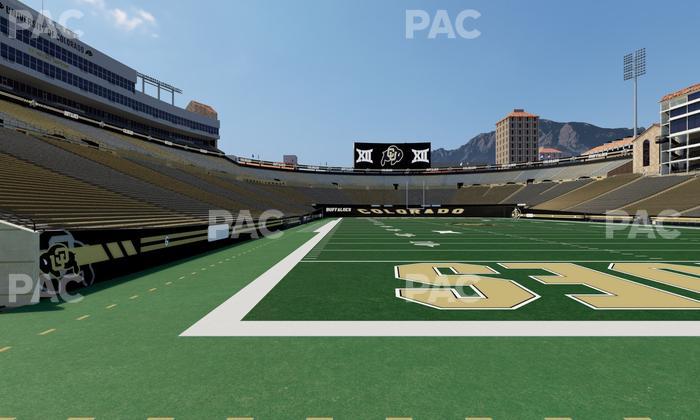 Folsom Field - Section Loge Box 140 Seat View