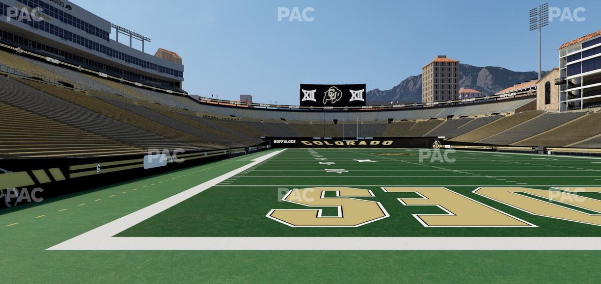 Folsom Field - Section Loge Box 141 Seat View