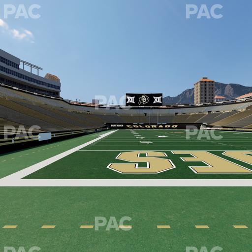 Folsom Field - Section Loge Box 141 Seat View