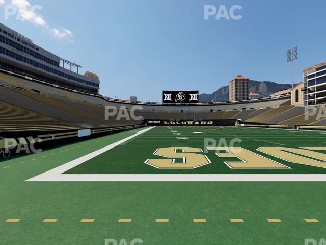 Folsom Field - Section Loge Box 141 Seat View