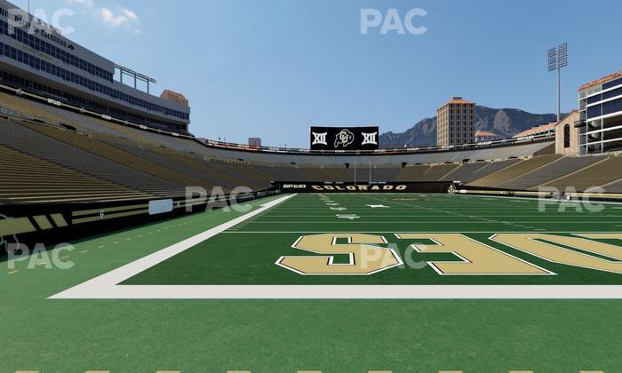Folsom Field - Section Loge Box 141 Seat View
