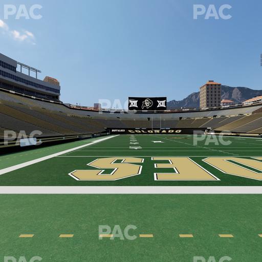 Folsom Field - Section Loge Box 142 Seat View