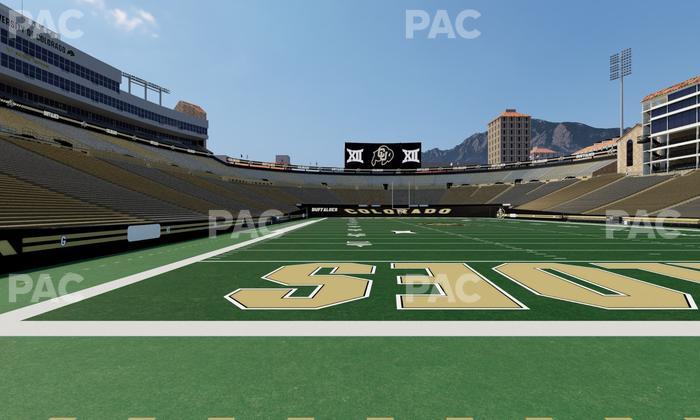 Folsom Field - Section Loge Box 142 Seat View