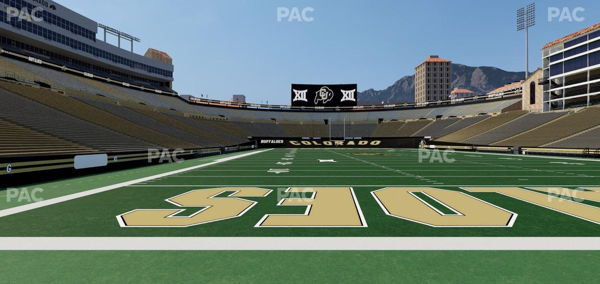 Folsom Field - Section Loge Box 143 Seat View