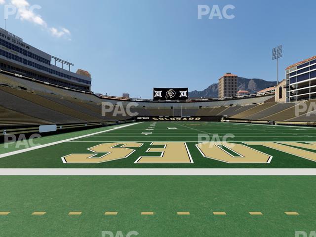 Folsom Field - Section Loge Box 143 Seat View