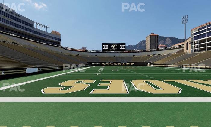 Folsom Field - Section Loge Box 143 Seat View