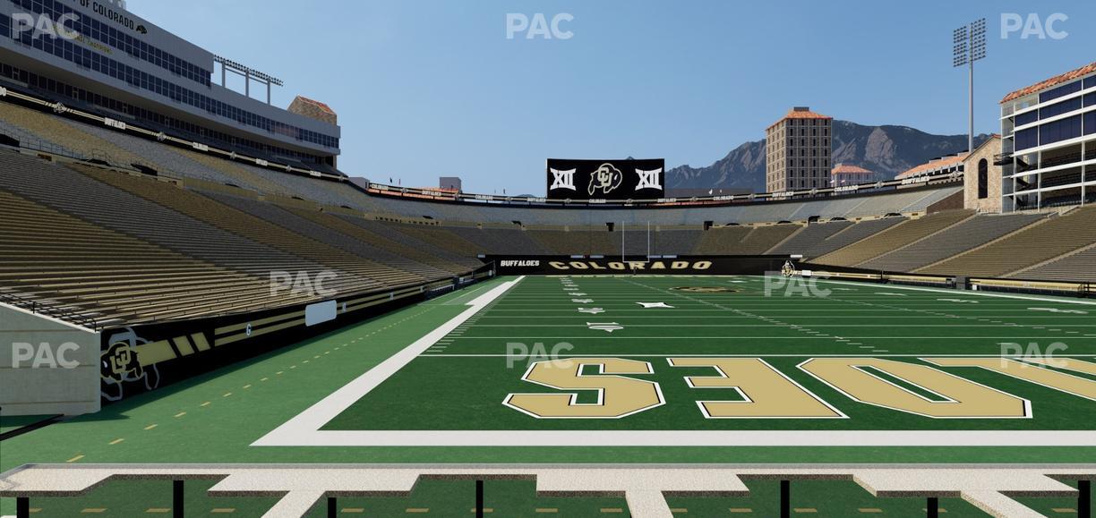 Folsom Field - Section Loge Box 145 Seat View