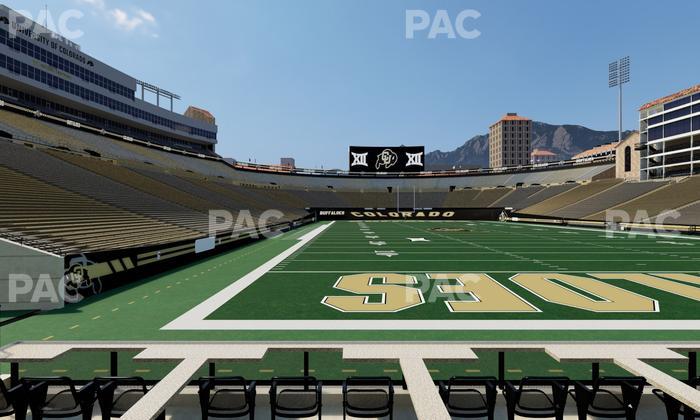 Folsom Field - Section Loge Box 145 Seat View