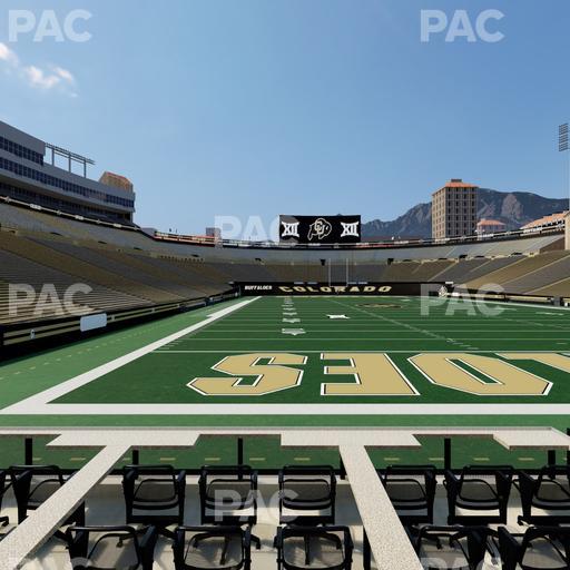 Folsom Field - Section Loge Box 146 Seat View
