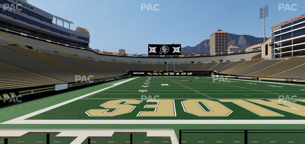 Folsom Field - Section Loge Box 147 Seat View