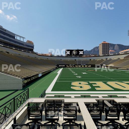 Folsom Field - Section Loge Box 148 Seat View