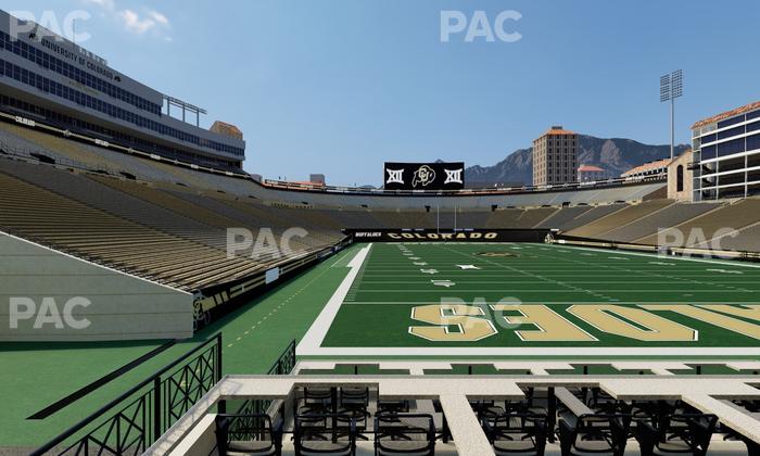 Folsom Field - Section Loge Box 148 Seat View