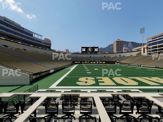 Folsom Field - Section Loge Box 149 Seat View