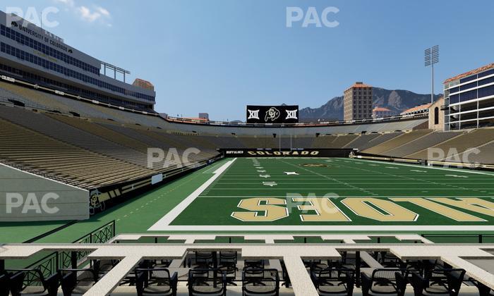 Folsom Field - Section Loge Box 149 Seat View