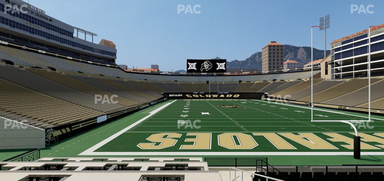 Folsom Field - Section Loge Box 155 Seat View