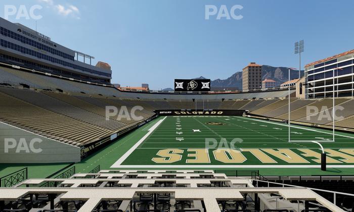 Folsom Field - Section Loge Box 158 Seat View