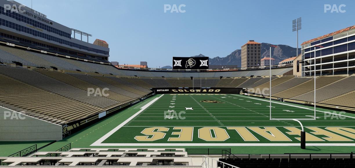 Folsom Field - Section Loge Box 159 Seat View