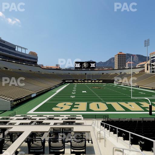 Folsom Field - Section Loge Box 159 Seat View