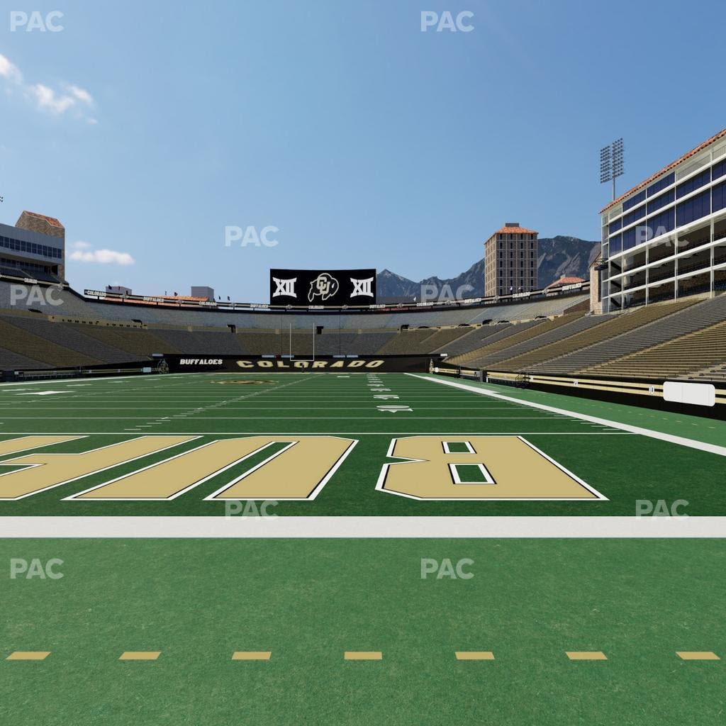 Folsom Field - Section Loge Box 160 Seat View