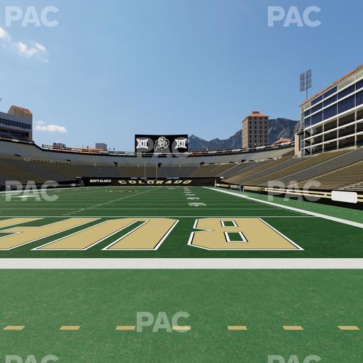 Folsom Field - Section Loge Box 160 Seat View