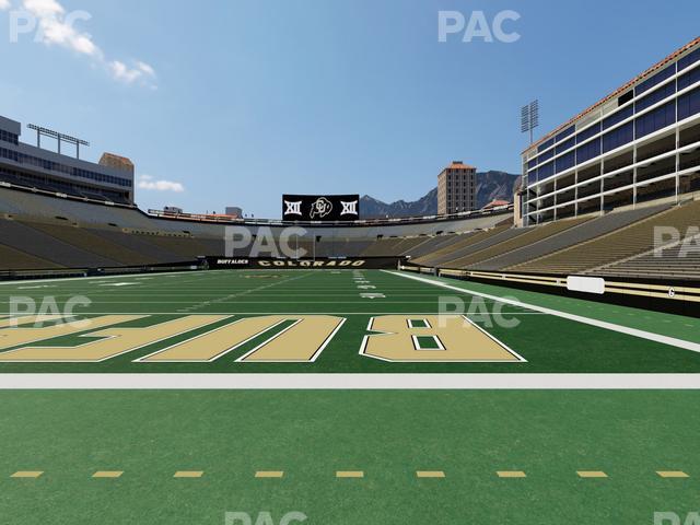 Folsom Field - Section Loge Box 160 Seat View