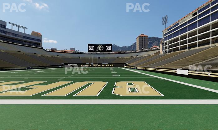 Folsom Field - Section Loge Box 160 Seat View