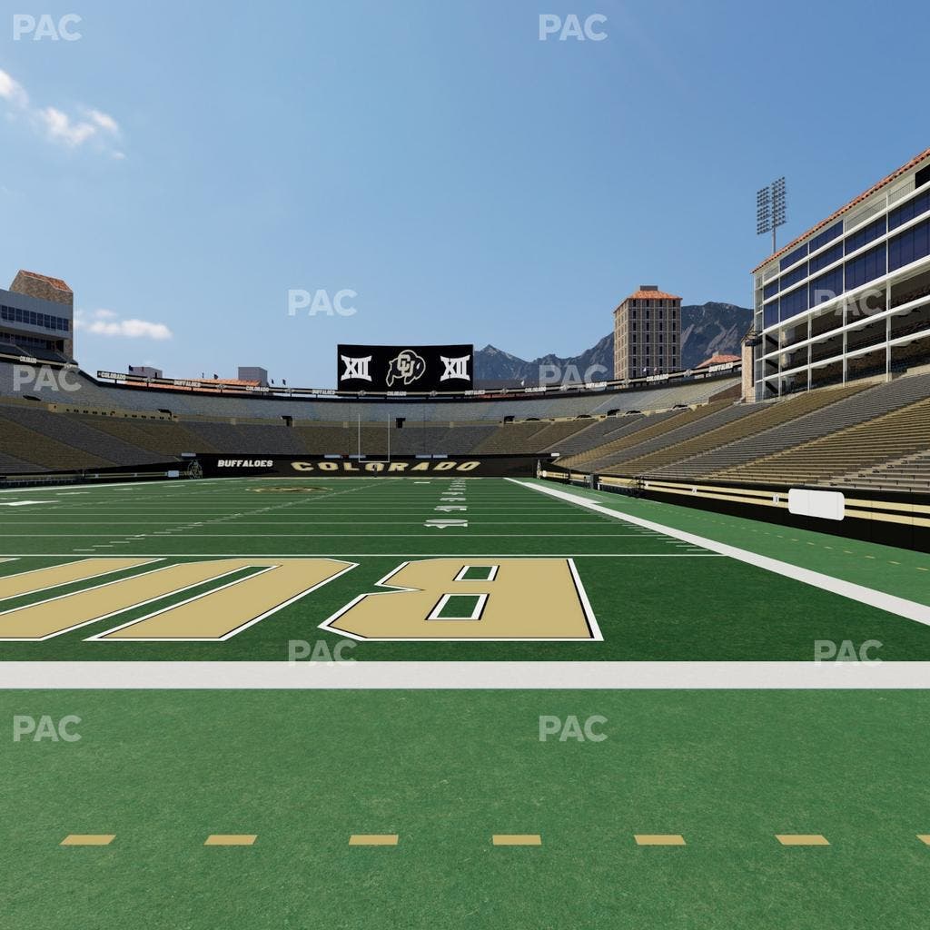Folsom Field - Section Loge Box 161 Seat View