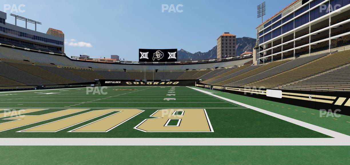 Folsom Field - Section Loge Box 161 Seat View