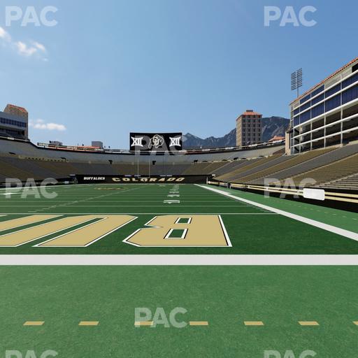 Folsom Field - Section Loge Box 161 Seat View