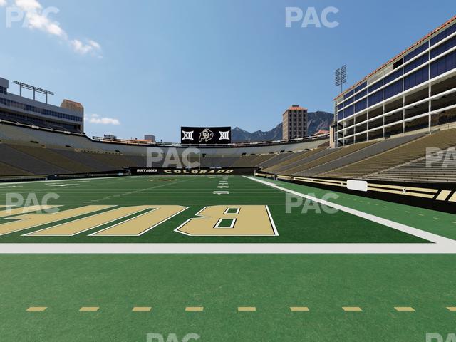 Folsom Field - Section Loge Box 161 Seat View