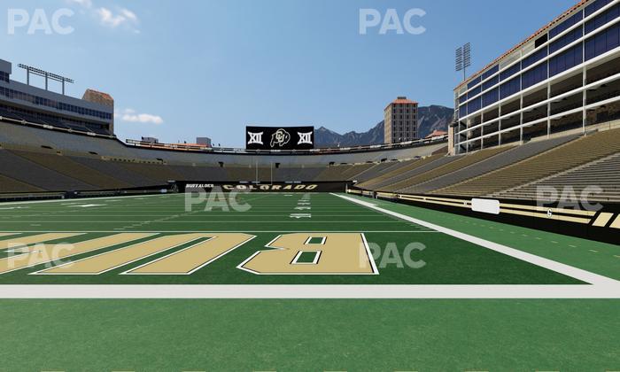 Folsom Field - Section Loge Box 161 Seat View