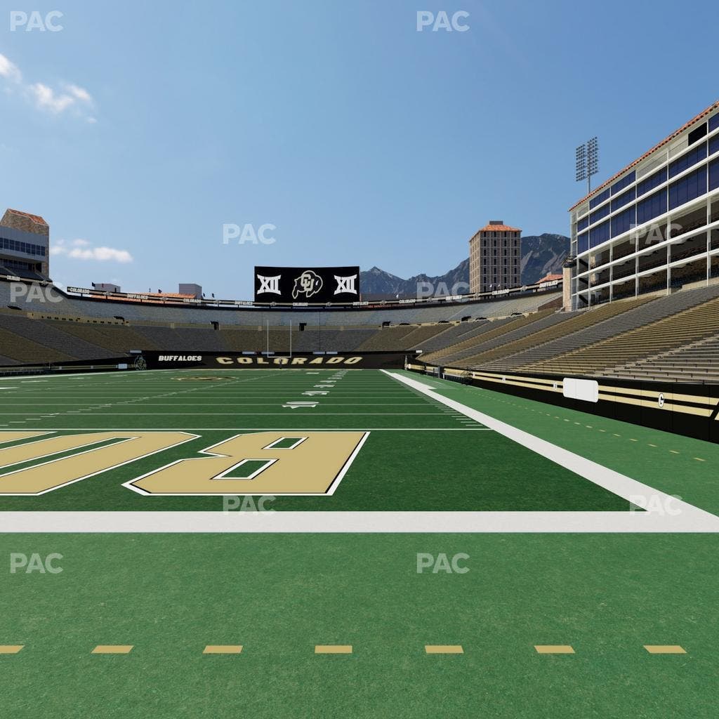 Folsom Field - Section Loge Box 162 Seat View