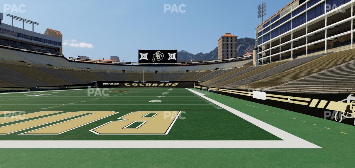 Folsom Field - Section Loge Box 162 Seat View