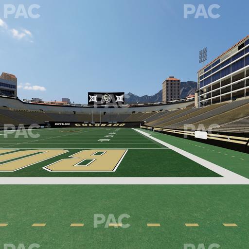 Folsom Field - Section Loge Box 162 Seat View