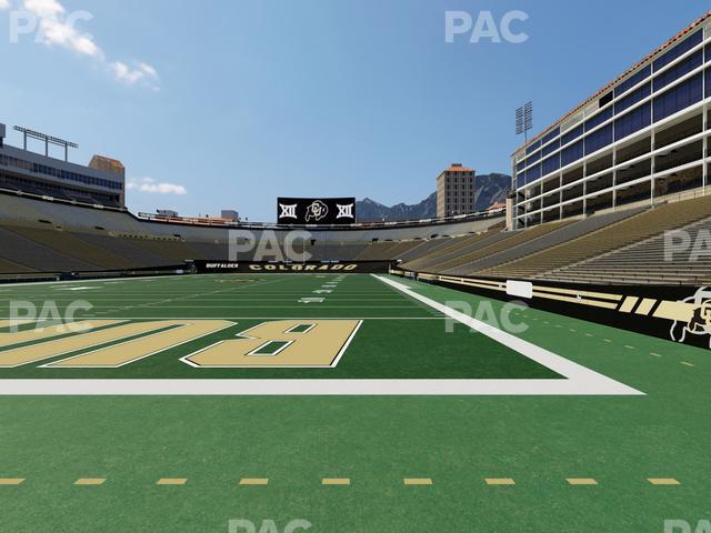 Folsom Field - Section Loge Box 162 Seat View