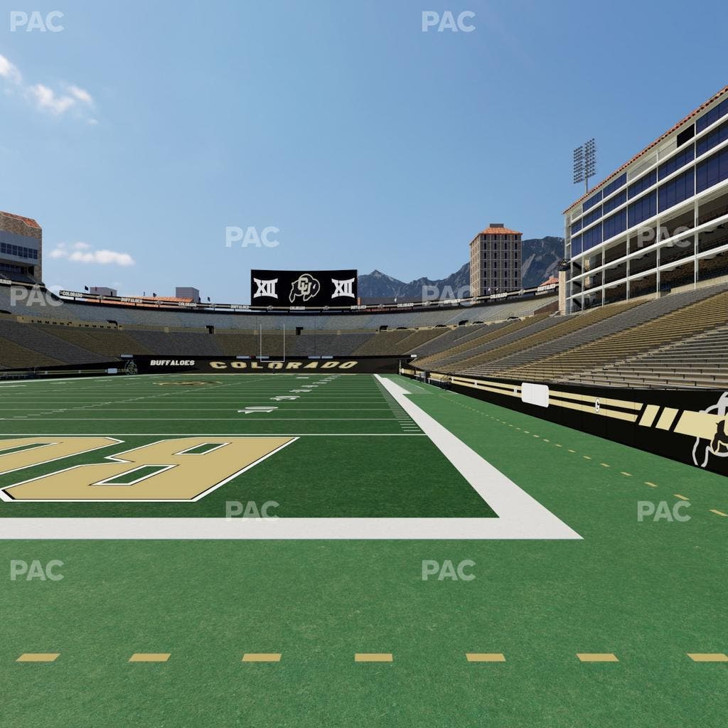 Folsom Field - Section Loge Box 163 Seat View
