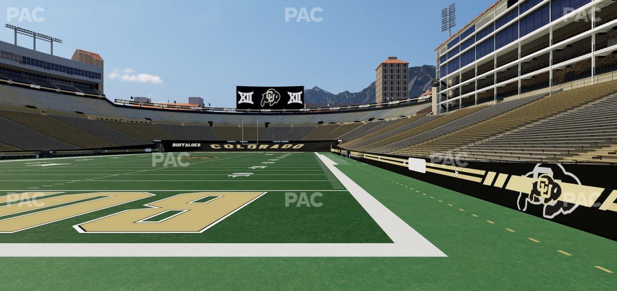 Folsom Field - Section Loge Box 163 Seat View