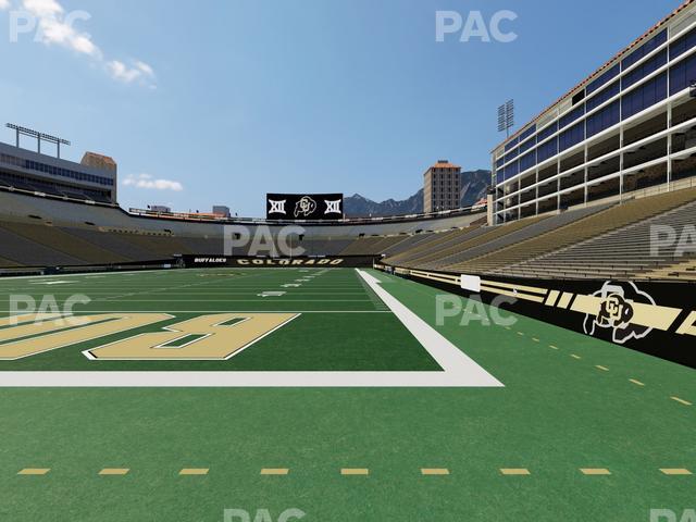 Folsom Field - Section Loge Box 163 Seat View