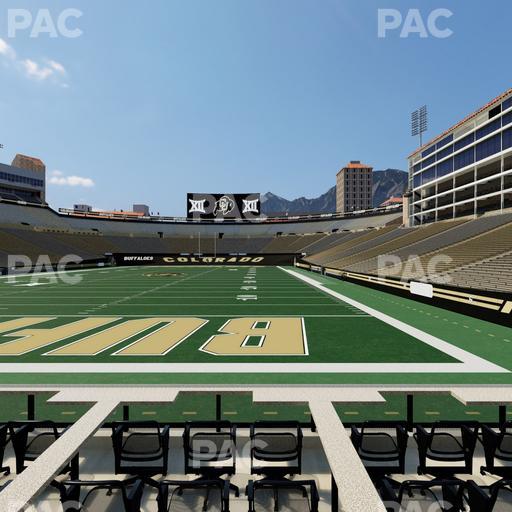 Folsom Field - Section Loge Box 165 Seat View