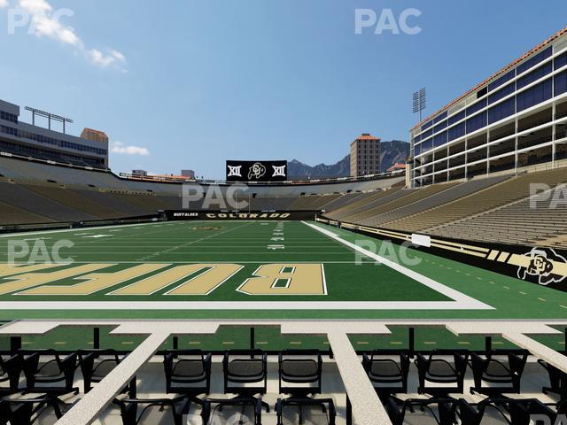 Folsom Field - Section Loge Box 165 Seat View