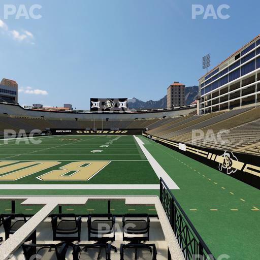 Folsom Field - Section Loge Box 167 Seat View