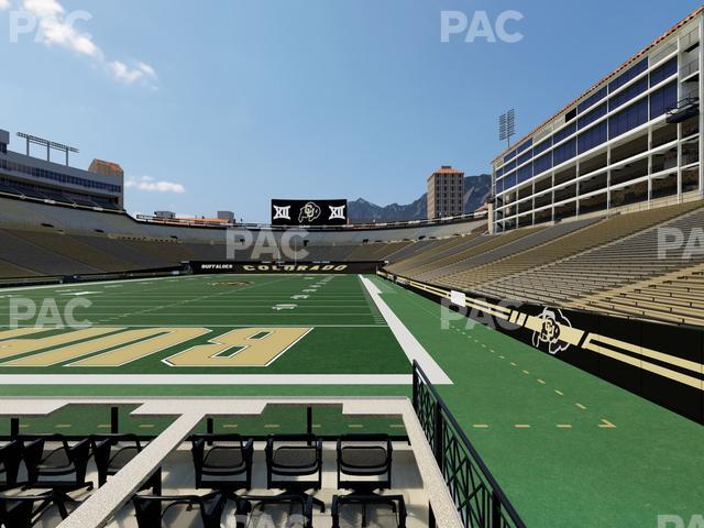 Folsom Field - Section Loge Box 167 Seat View