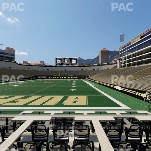 Folsom Field - Section Loge Box 169 Seat View