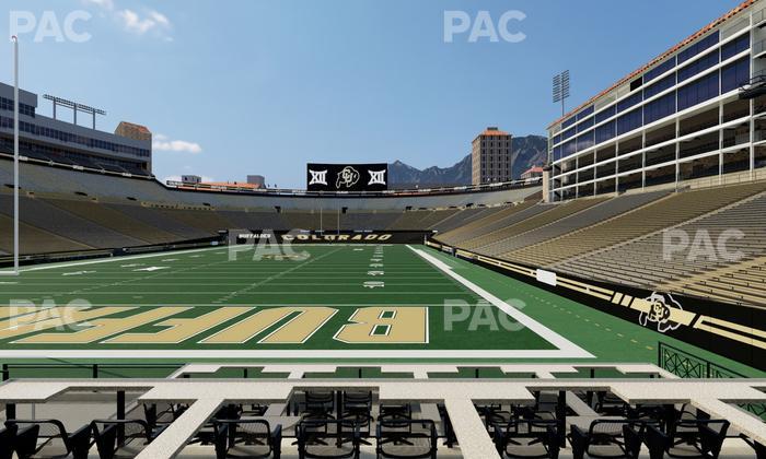 Folsom Field - Section Loge Box 169 Seat View