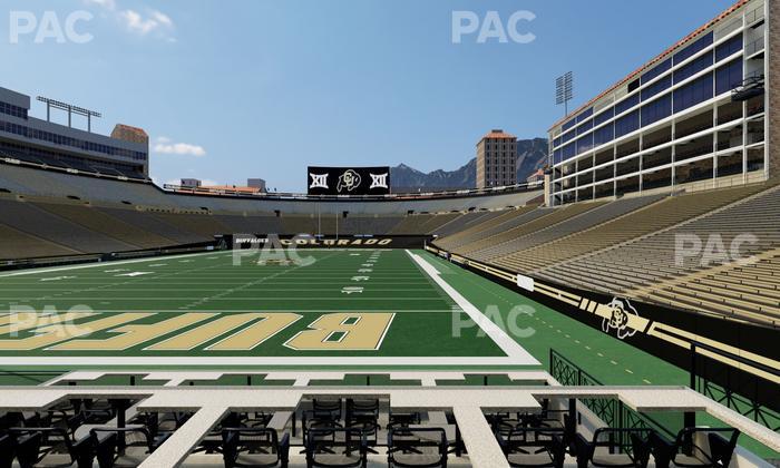 Folsom Field - Section Loge Box 170 Seat View