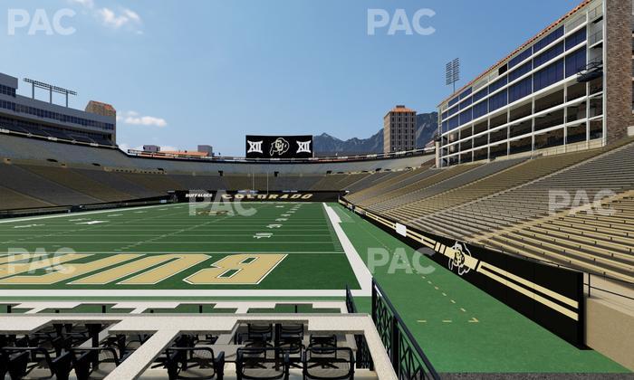 Folsom Field - Section Loge Box 171 Seat View