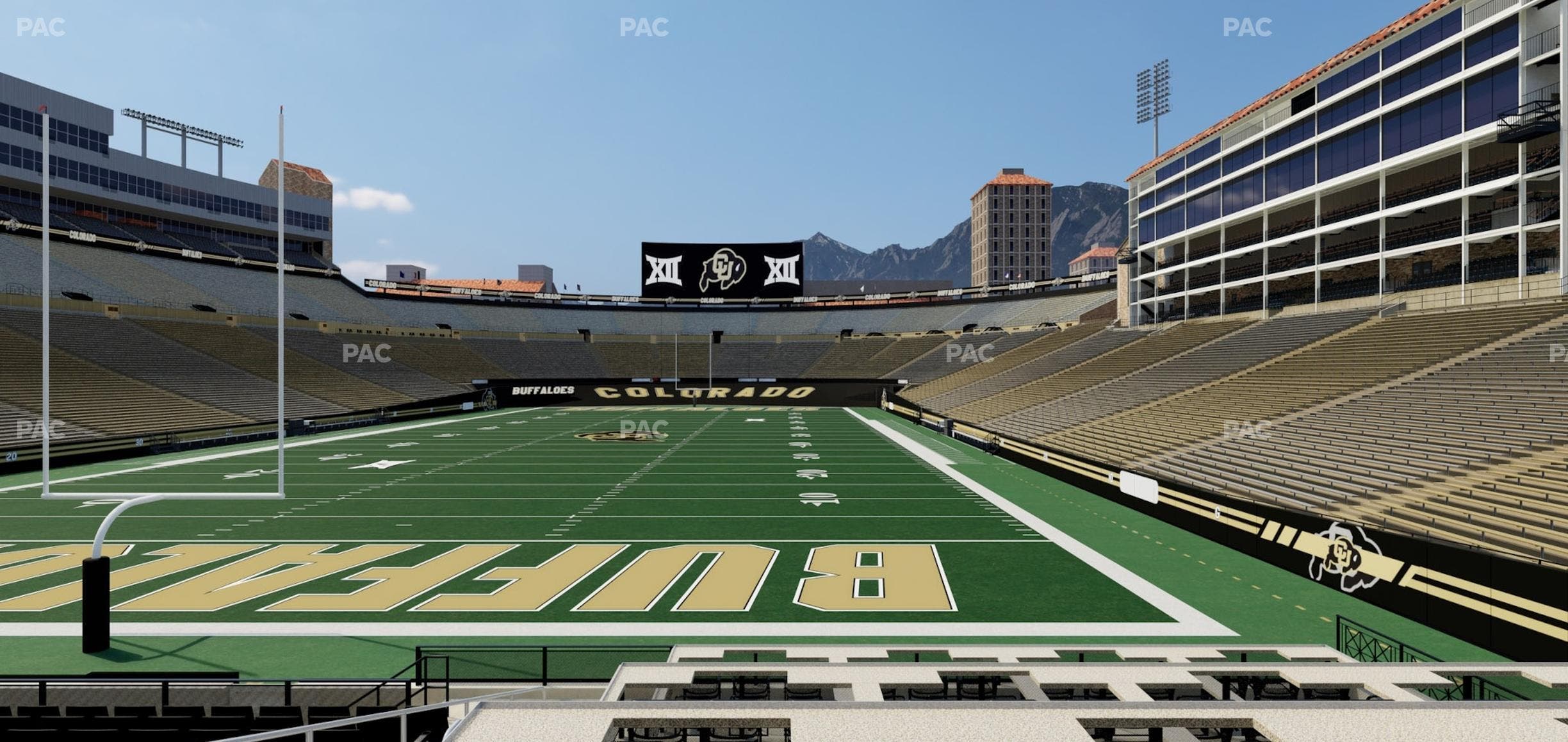 Folsom Field - Section Loge Box 172 Seat View